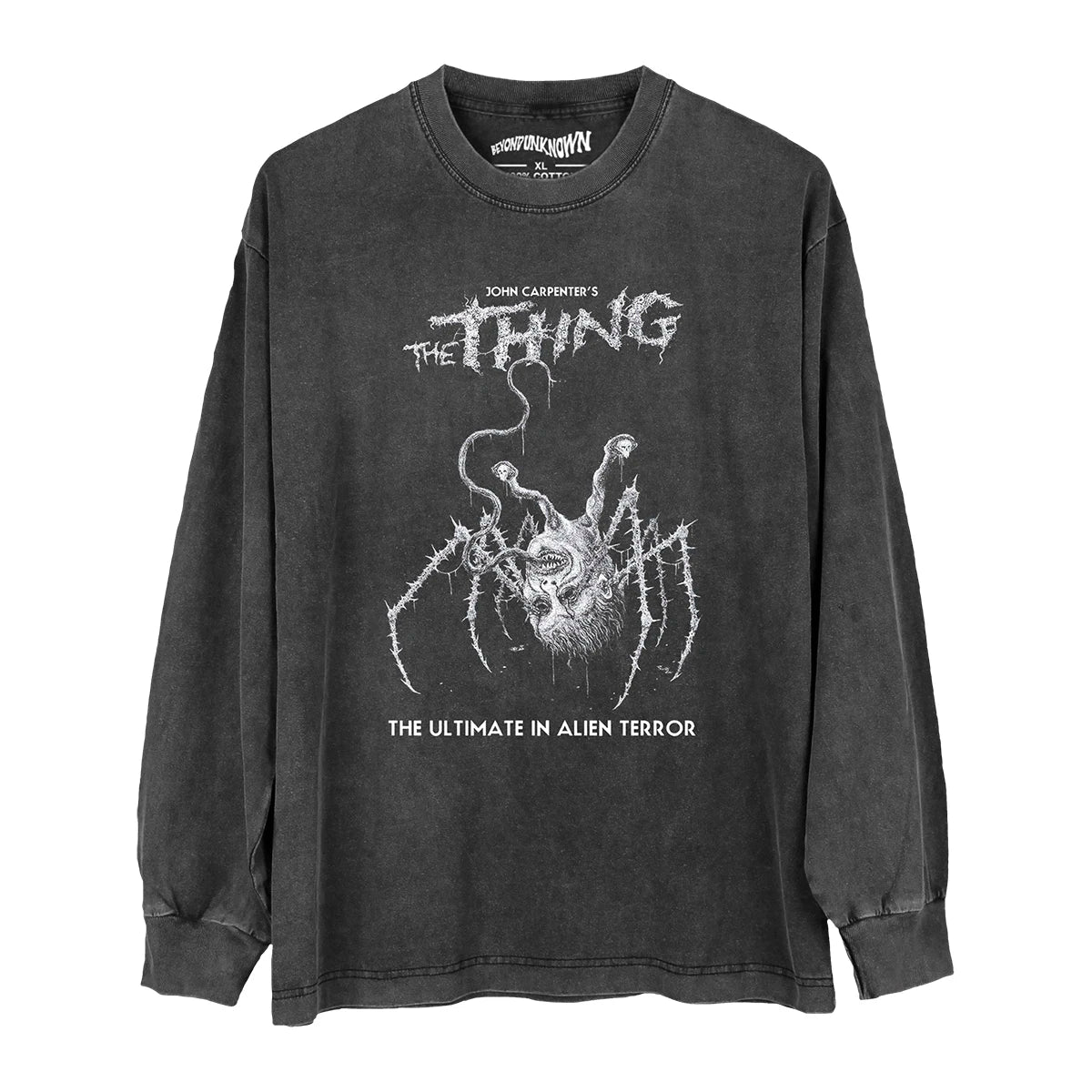 The Thing T-Shirt John Carpenter Horror Movie They Live Halloween Prince of Darkness Men's Cotton Short Sleeves Clothing Shirt