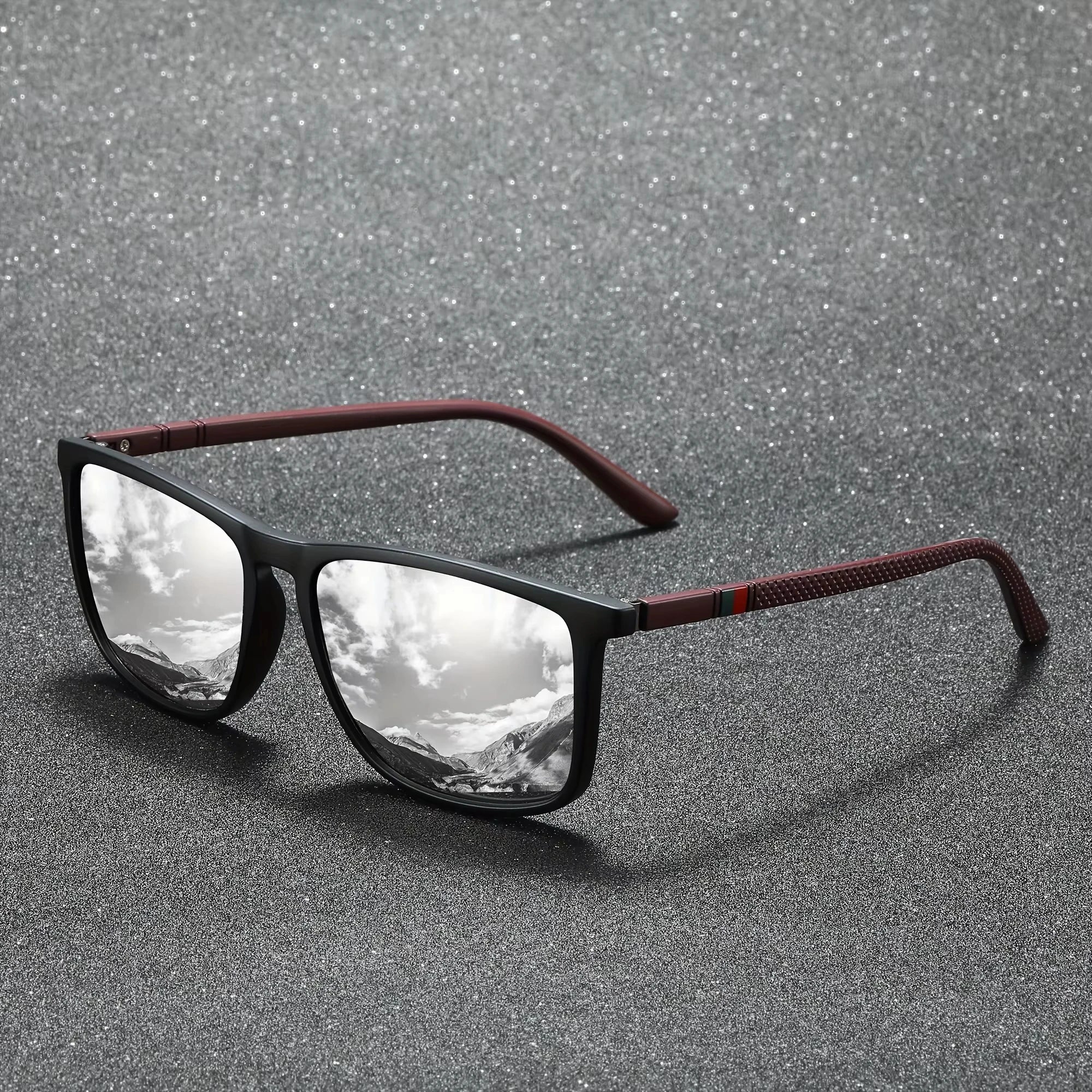 2025 Square Polarized Protective Sunglasses Anti Glare Sun Shades For Summer Party Vacation Travel Driving Fishing UV400