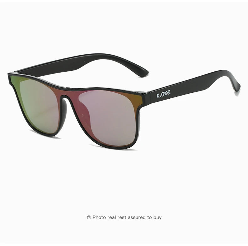 KAROS Fashion Sunglasses For Men Women Square Oversized Anti Glare Driving Eyewear Mirror Sun Glasses Women UV400 Goggles YZ2016
