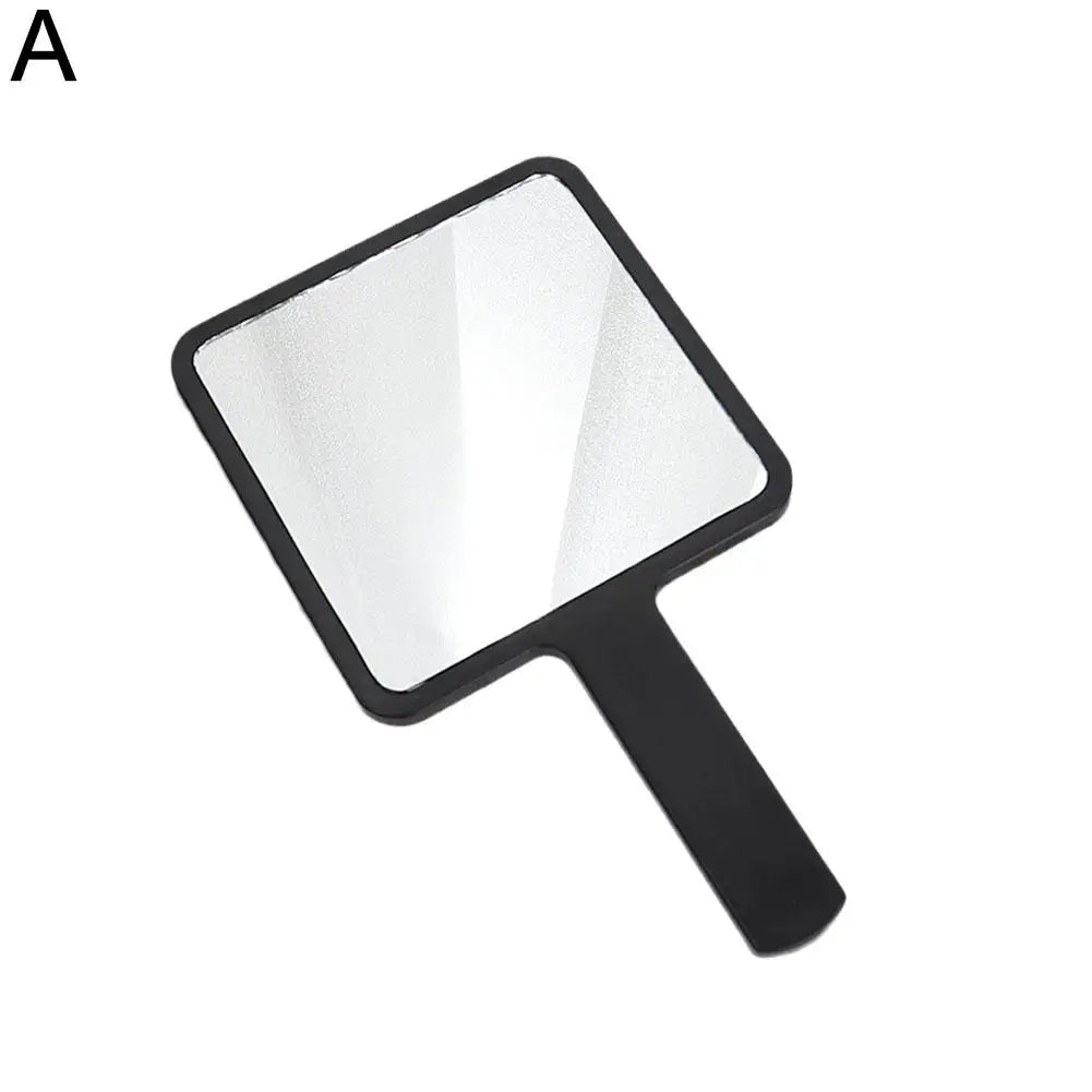 Handheld Makeup Mirror Square Makeup Vanity Mirror With Handle Hand Mirror SPA Salon Compact Mirrors
