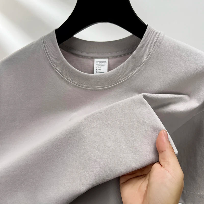 High quality cotton short sleeve men's T-shirt