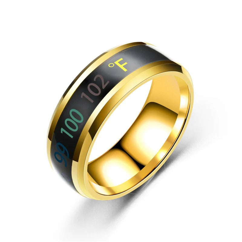 Smart temperature ring
