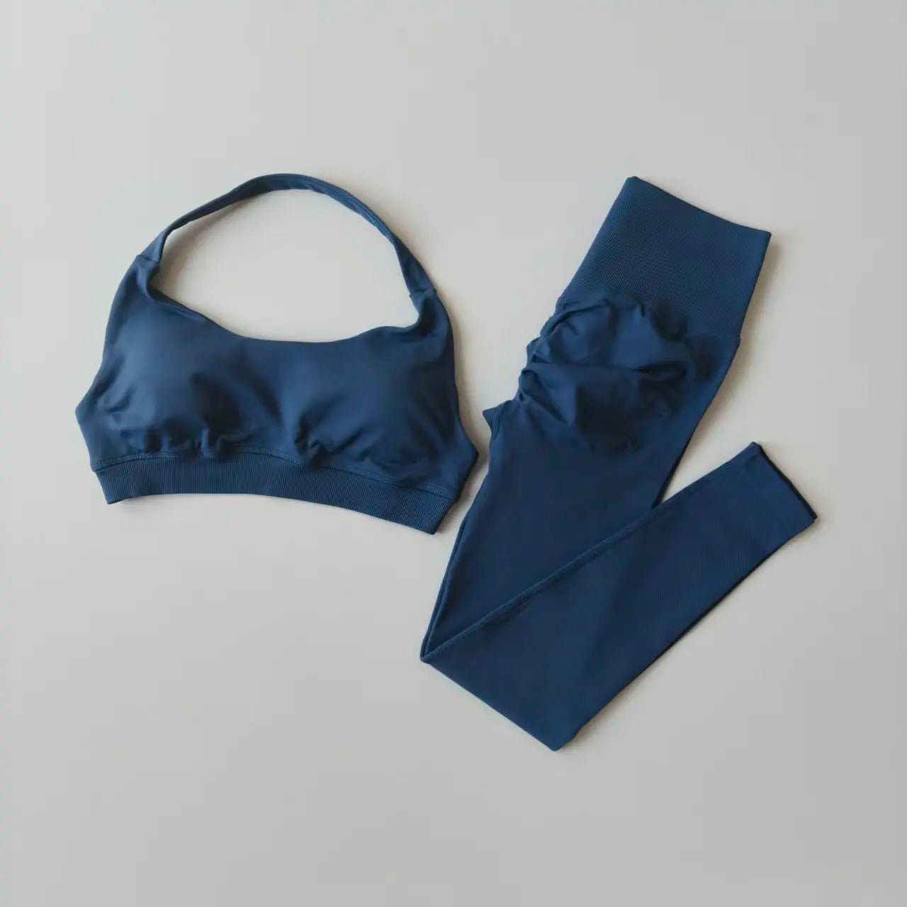 Seamless Yoga Suit Women's Beauty Back Sports Bra Lingerie Peach Buttocks Fitness High Waist Legigngs Gym Yoga Suit Pilates Set