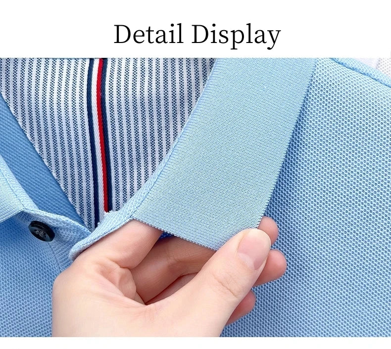 cotton short sleeve polo