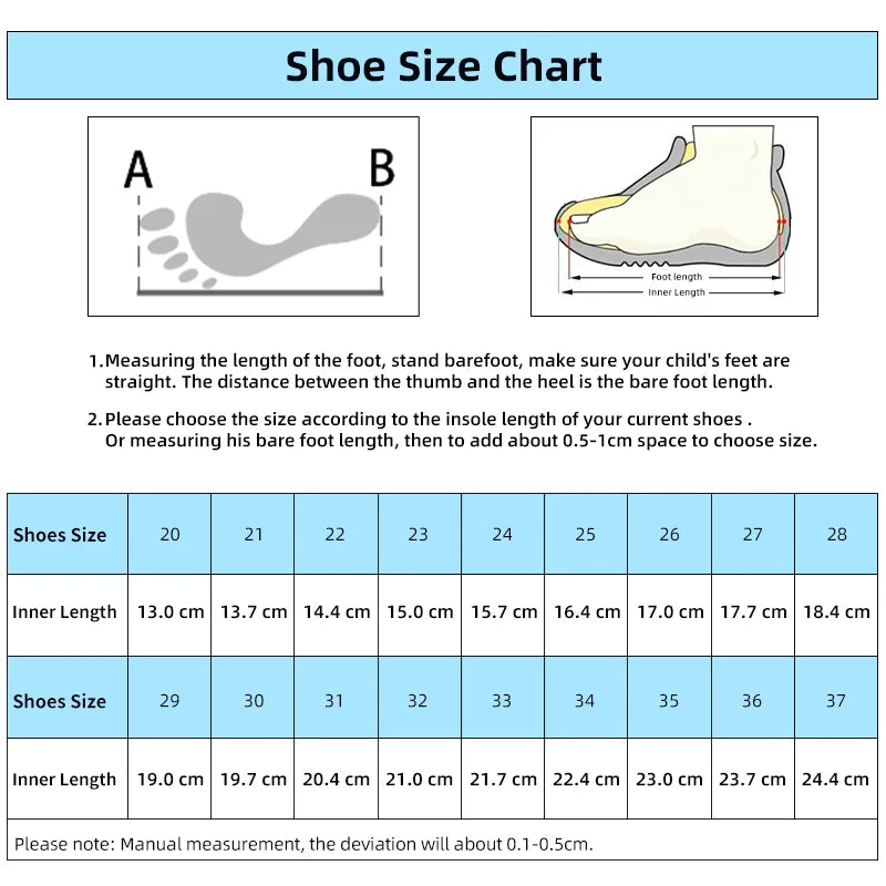 Princepard Orthopedic Kid Sneakers White Color Back to School Children's Casual Shoes for Girls Boys with High Top Arch Support