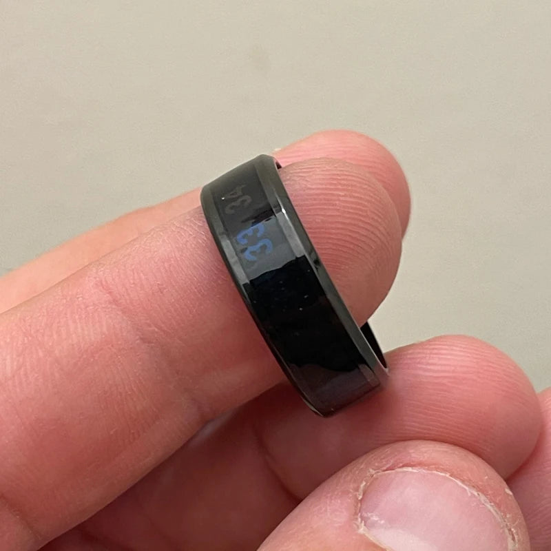 Smart temperature ring