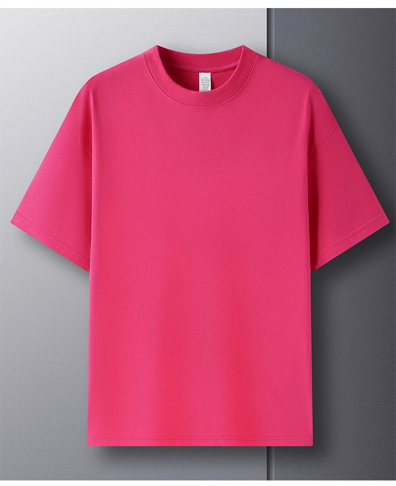 High quality cotton short sleeve men's T-shirt