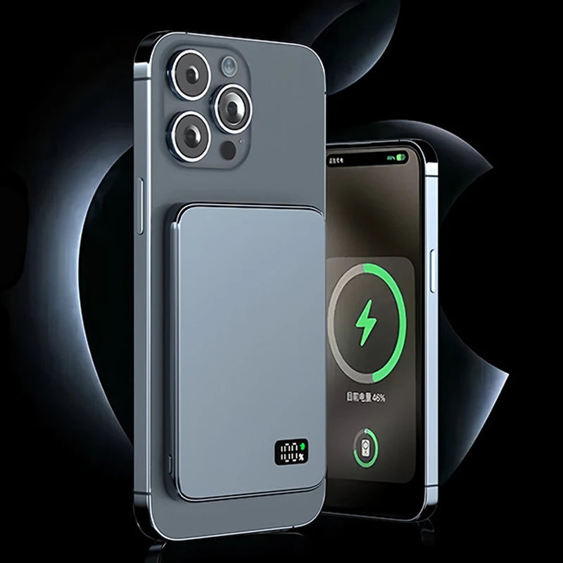 Ultra Thin slim MagSafe,Magnetic Power Bank for