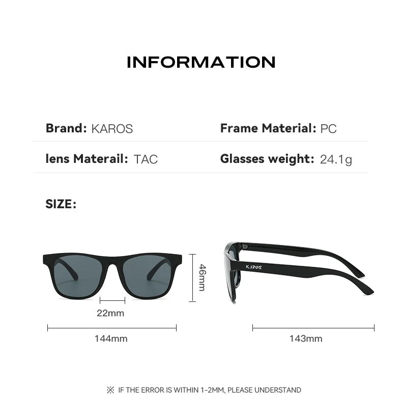 KAROS Fashion Sunglasses For Men Women Square Oversized Anti Glare Driving Eyewear Mirror Sun Glasses Women UV400 Goggles YZ2016