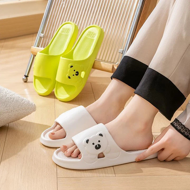 Cartoon Bear Indoor Slippers