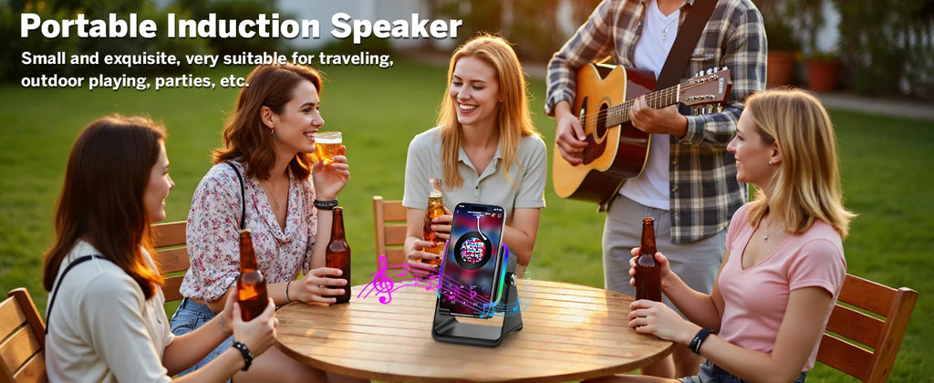 5In1 Bluetooth Speaker Lamp 5000mAh