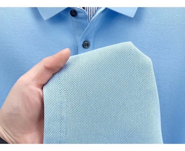 cotton short sleeve polo