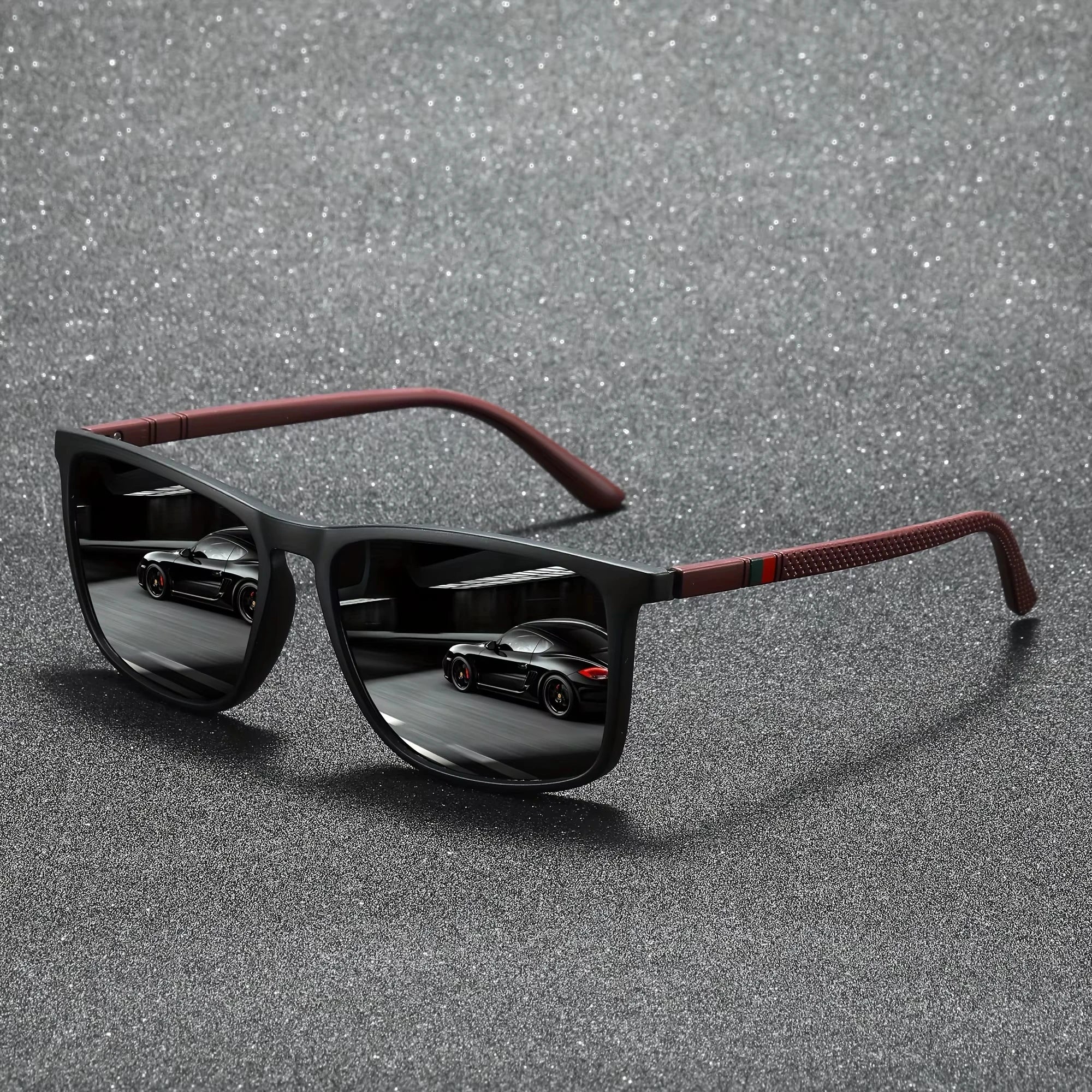 2025 Square Polarized Protective Sunglasses Anti Glare Sun Shades For Summer Party Vacation Travel Driving Fishing UV400