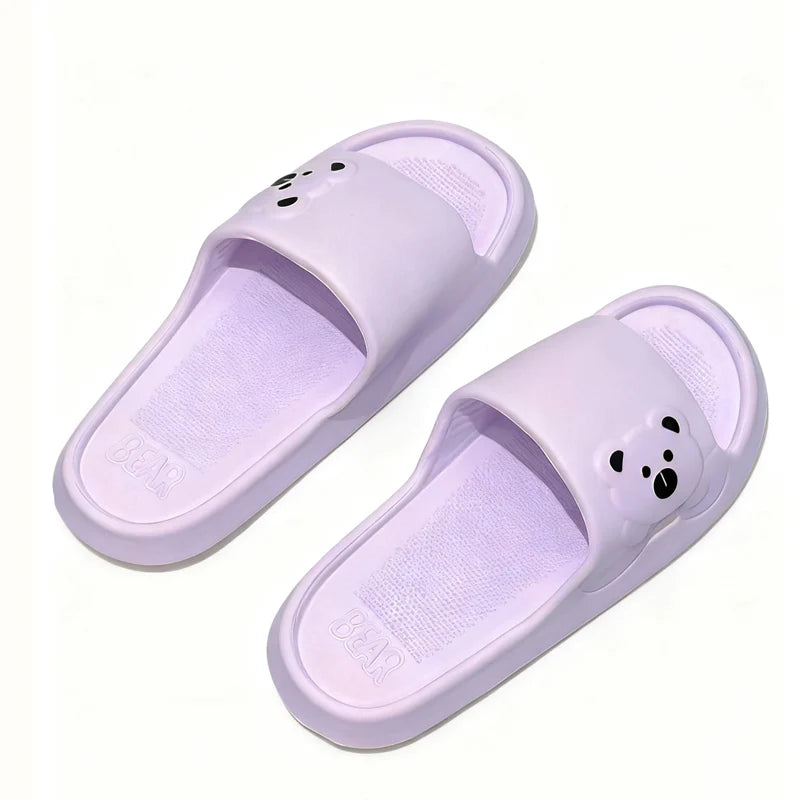 Cartoon Bear Indoor Slippers