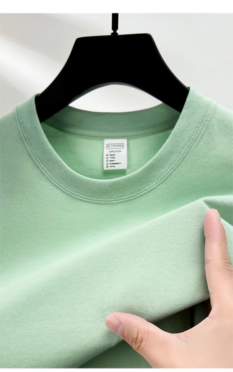 High quality cotton short sleeve men's T-shirt