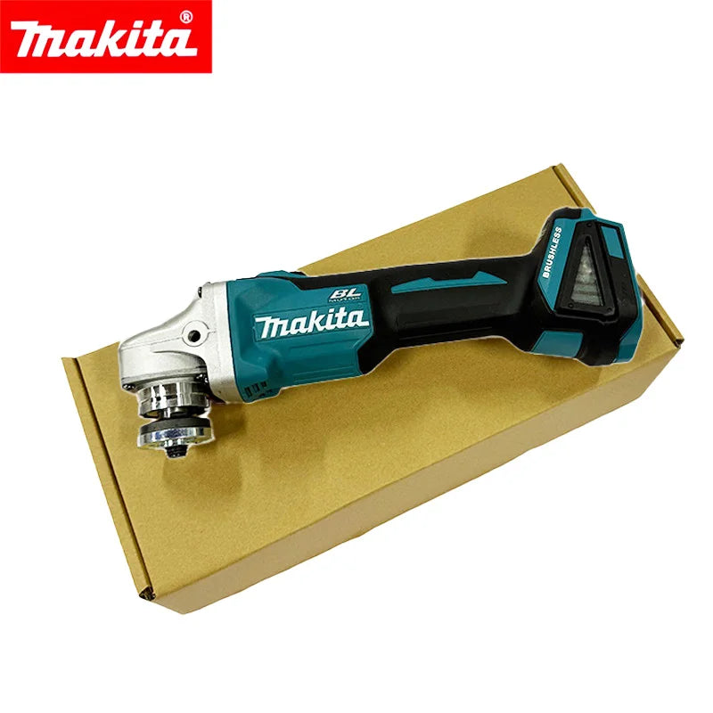 Makita DGA504 18V 125mm Brushless Angle Grinder, Metal Grinding Polishing Tool for DIY and Professional Work