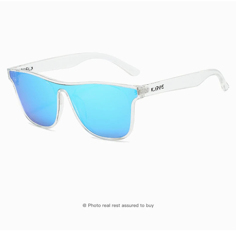 KAROS Fashion Sunglasses For Men Women Square Oversized Anti Glare Driving Eyewear Mirror Sun Glasses Women UV400 Goggles YZ2016