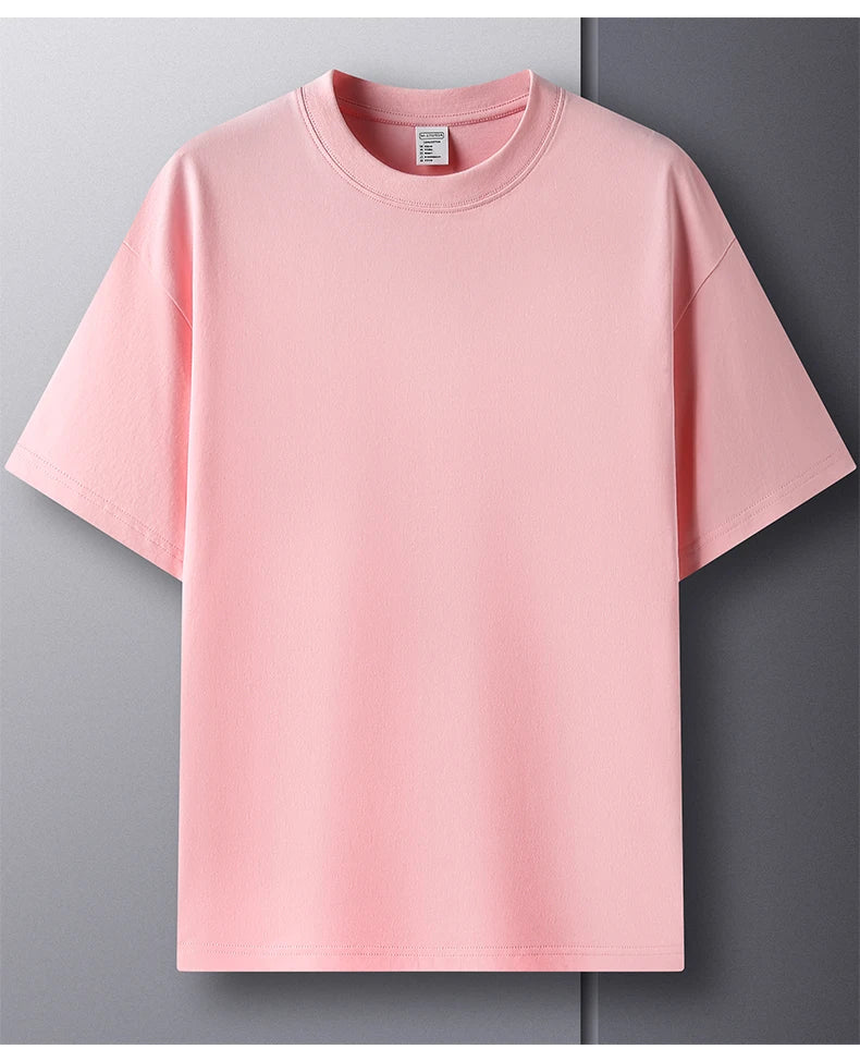 High quality cotton short sleeve men's T-shirt