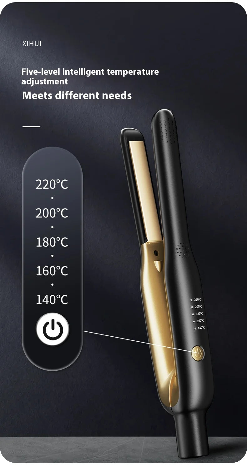 Mini Travel  Hair Straightener 2-in-1