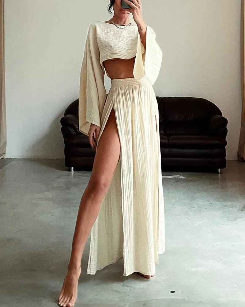 Crop Set Outfit