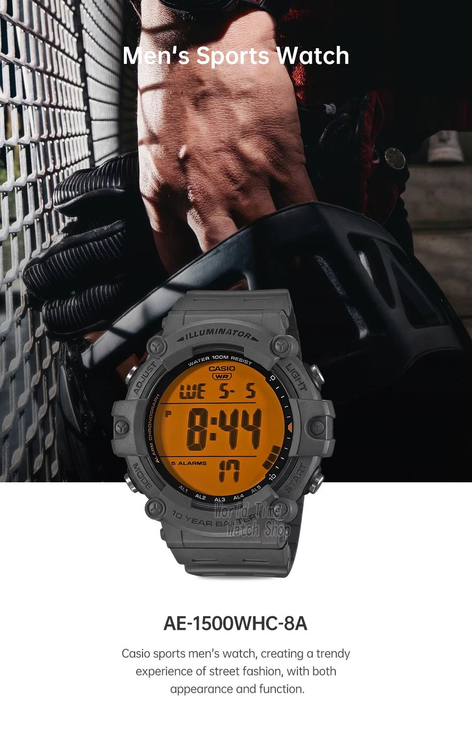 Casio watch Vintage  AE-1500WHC series