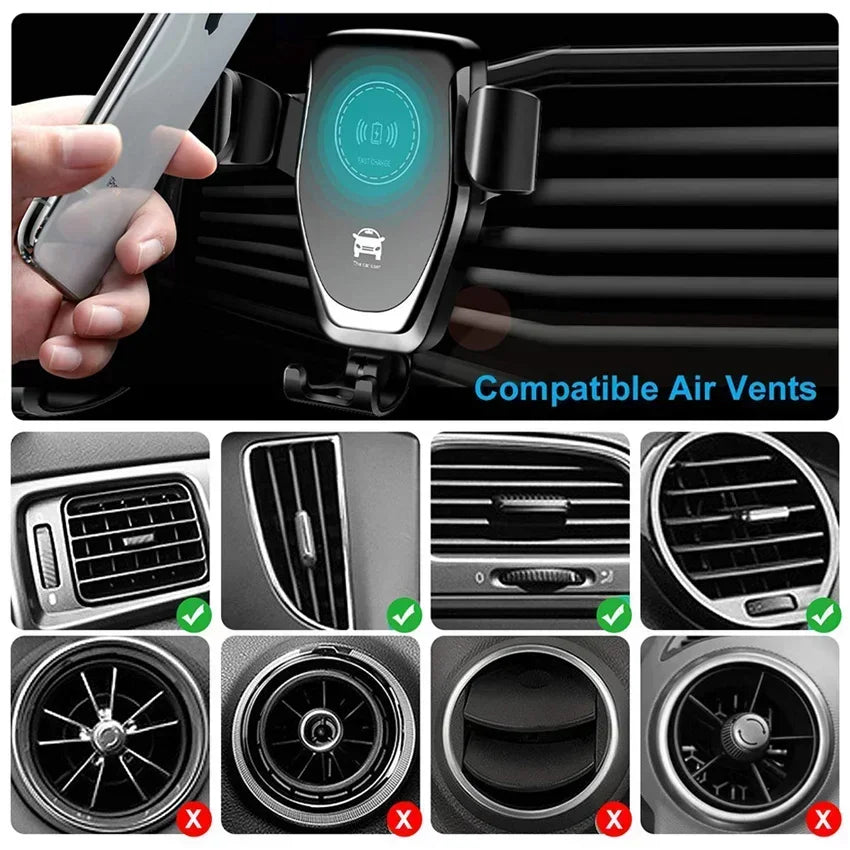 Wireless Charging Car  mount