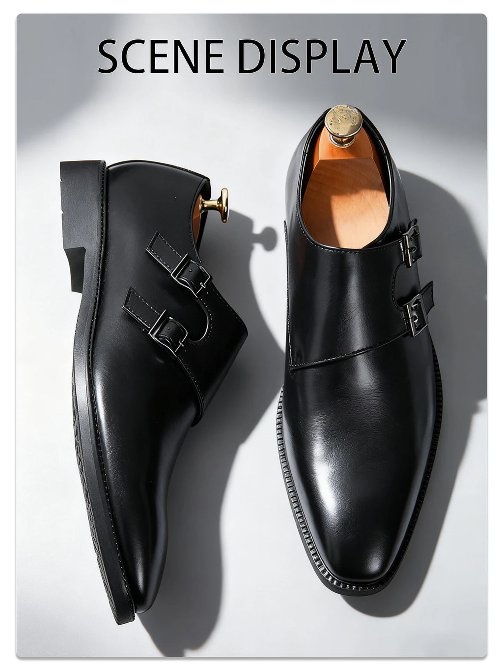 Men's Monk Leather Shoe