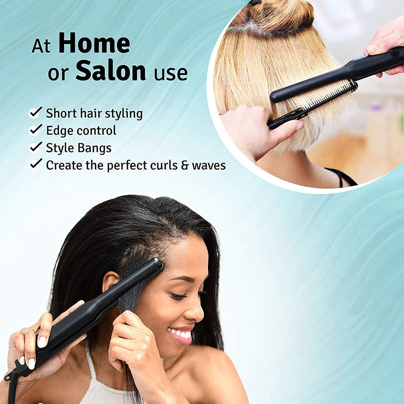 2 in 1 Hair Straightener And Curler