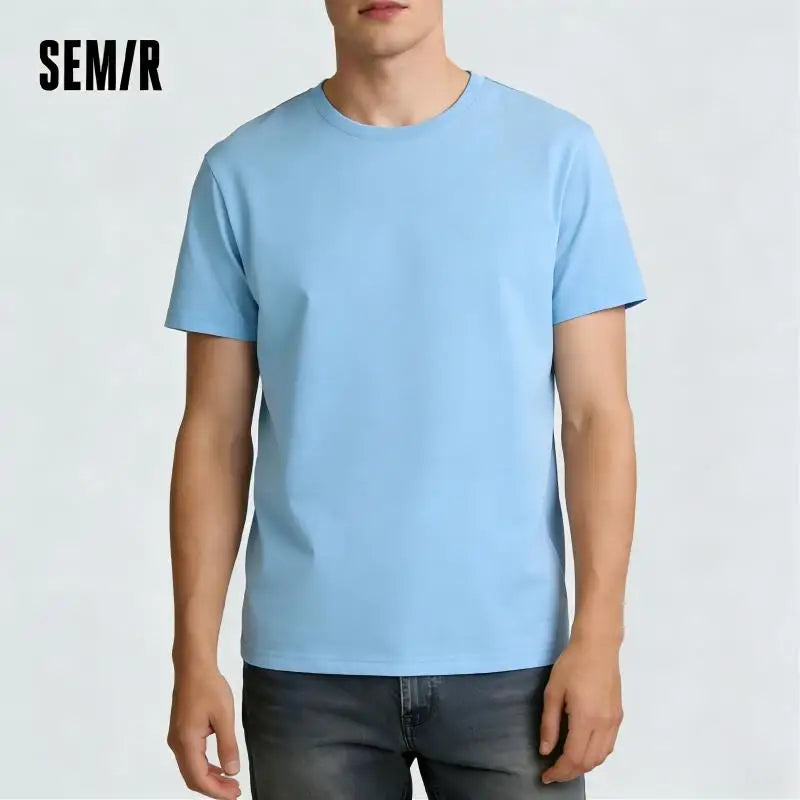 SEMIR T Shirt Men Fashion Casual Cotton T-shirts Men White Tee Shirts Short Sleeve Streetwear Summer Tops For Male