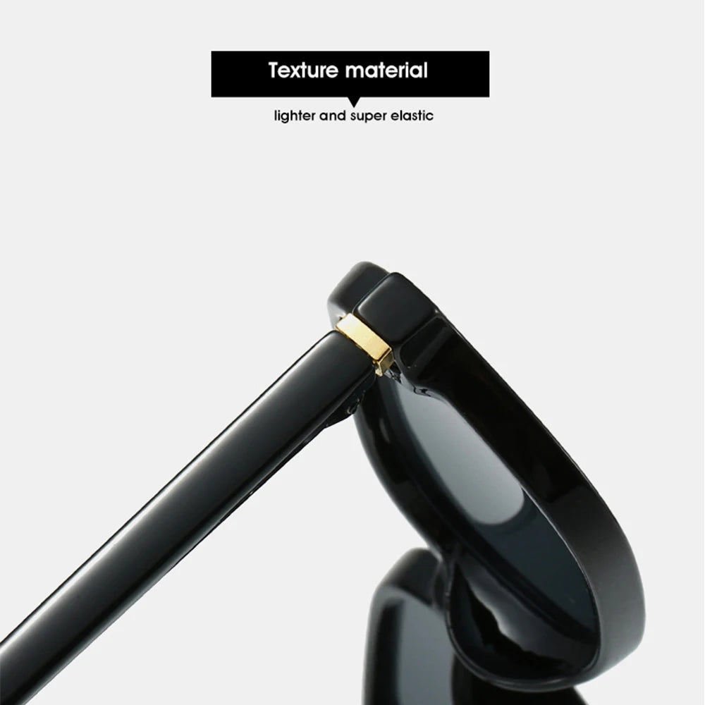KLASSNUM Vintage Sunglasses Men Women 2026 Trendy Eyewear Rectangle Sun Glasses Anti UV400 Shades Eyepiece Small Square Glasses