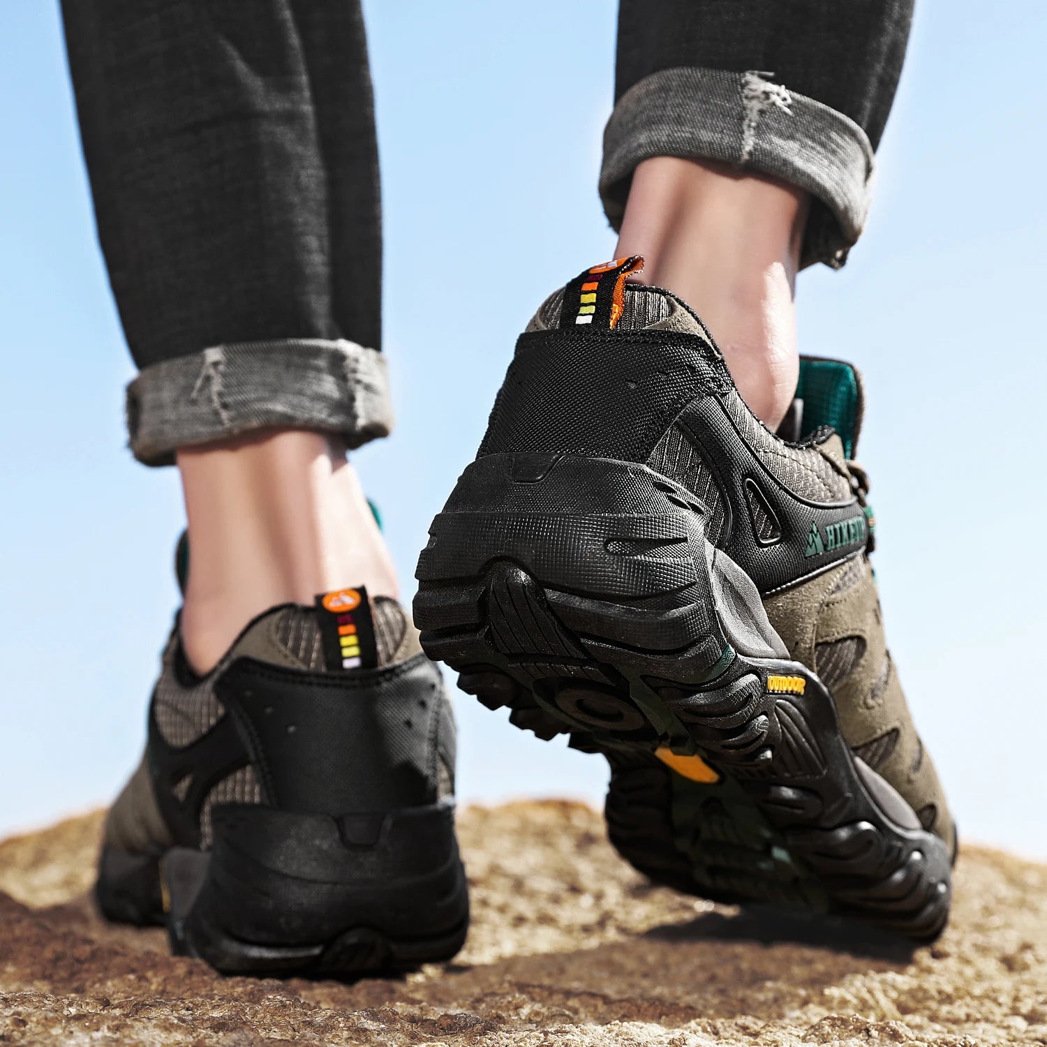 Men Trekking Walking Sneakers