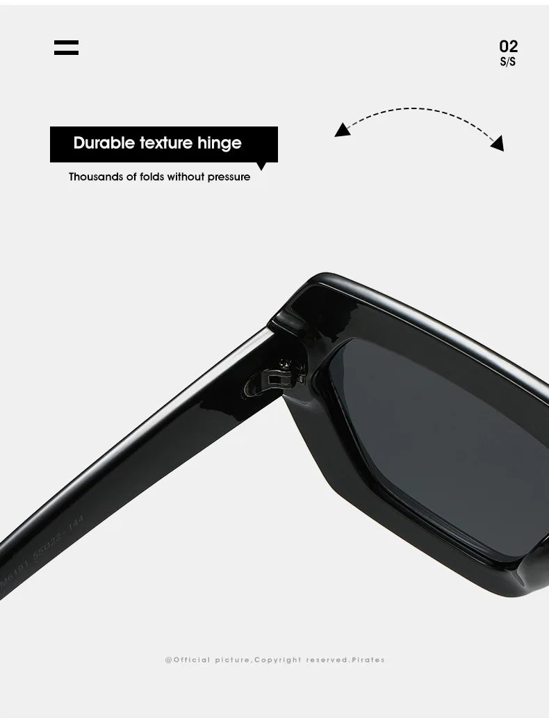 Irregular Sunglasses Sunglasses Ins Travel Street Shooting Colored Sunglasses Female Punk Style Rectangular Leopard Print Outdoo