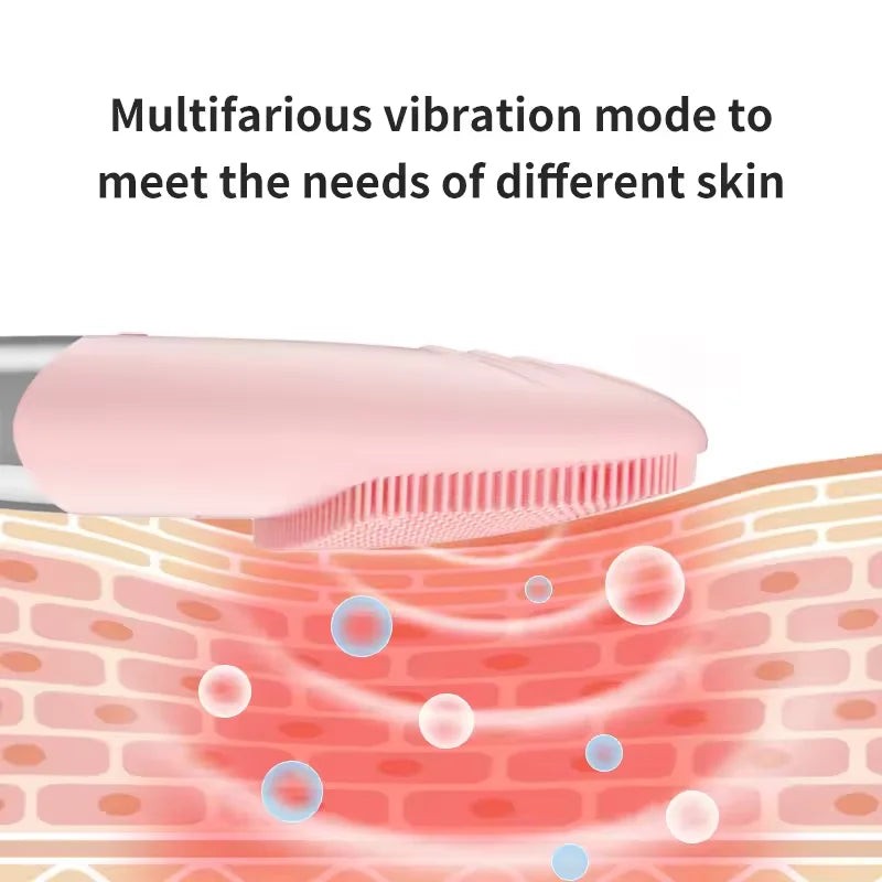 Rechargeable Silicone facial brush