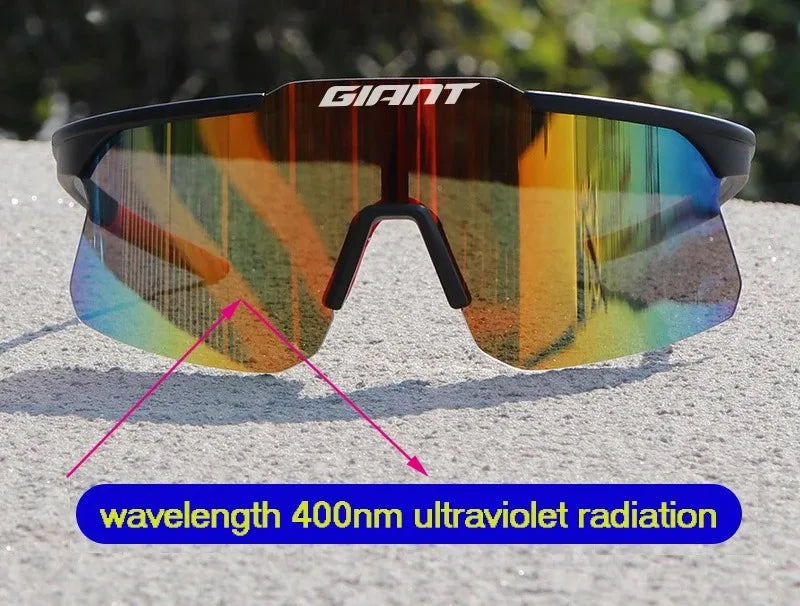 2025 giant new cycling Glasses UV400 Protection, Anti-Fog, Sports Sunglasses for Men Women with case