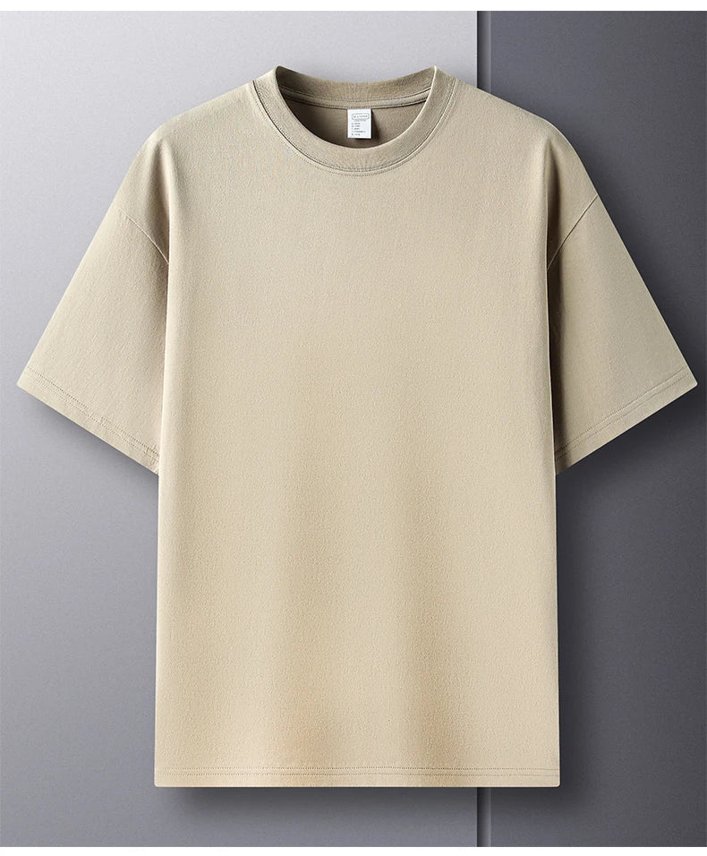 High quality cotton short sleeve men's T-shirt