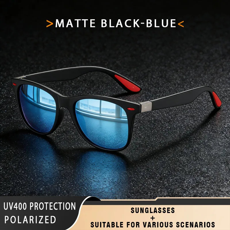 TANGOWO Polarized Retro Sunglasses Men Women Vintage Brand Design Sun Glasses Fashion Sports Driver Shades UV400 Oculos De Sol