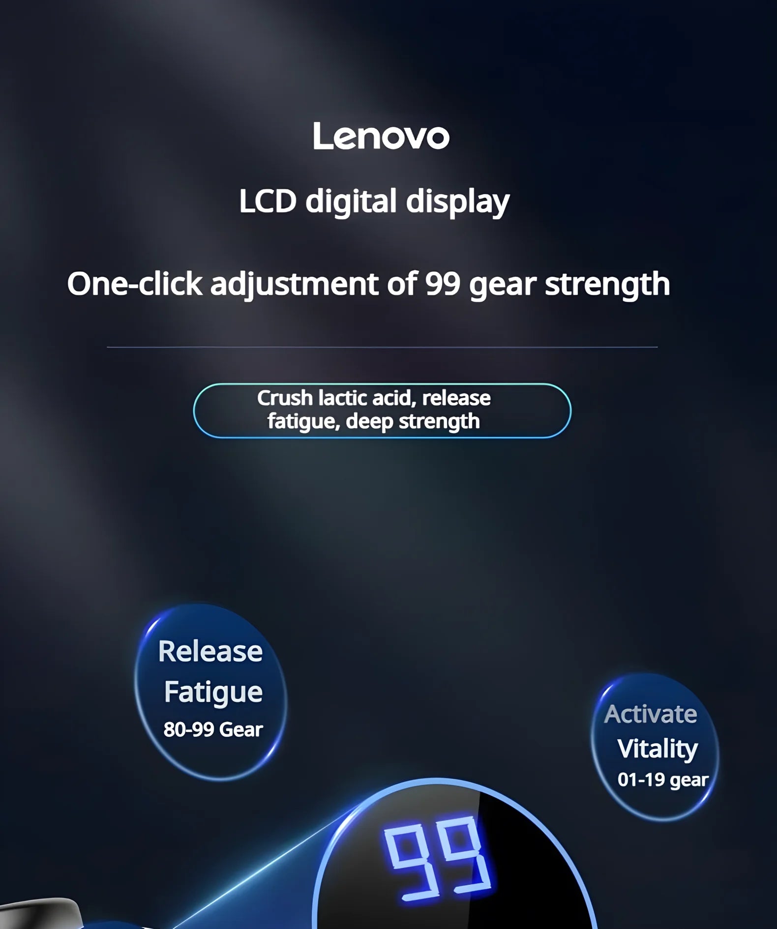 Lenovo Massage Gun pro