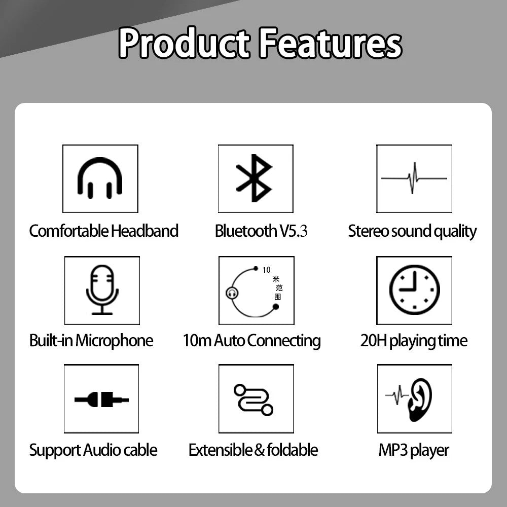 Wireless stereo headphonees