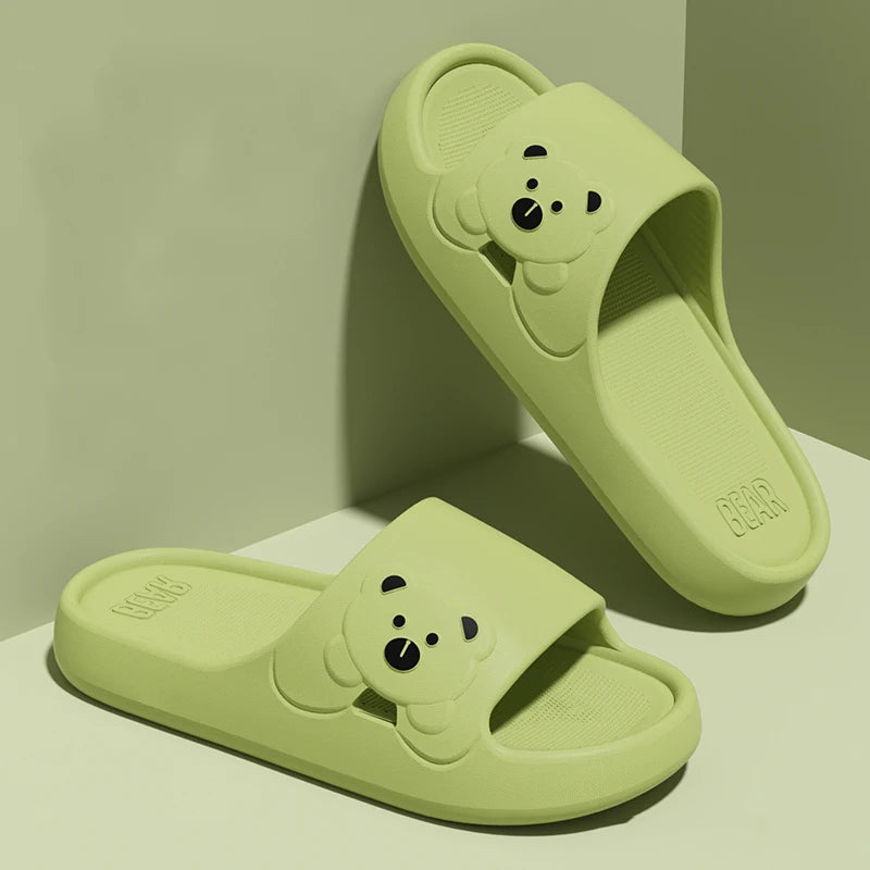 Cartoon Bear Indoor Slippers