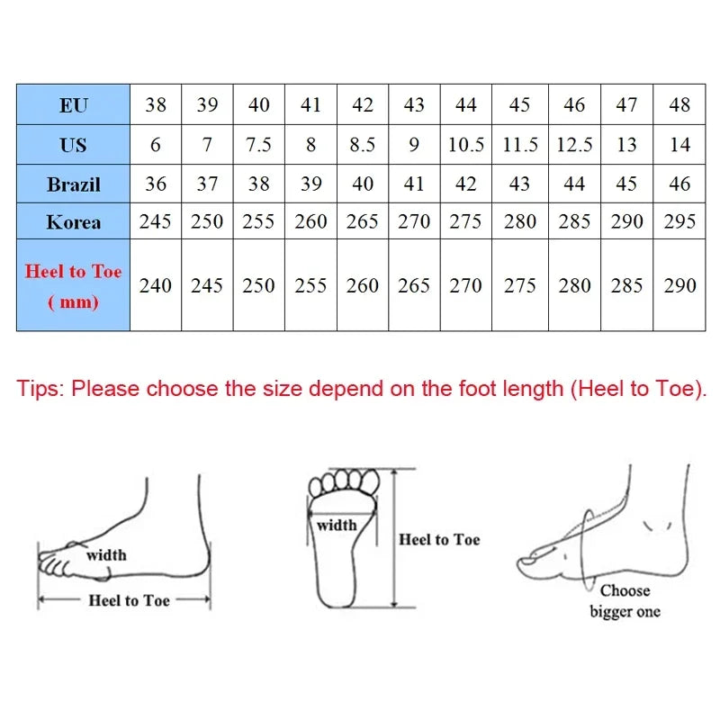 Men's Sneakers Hidden Heels Elevator