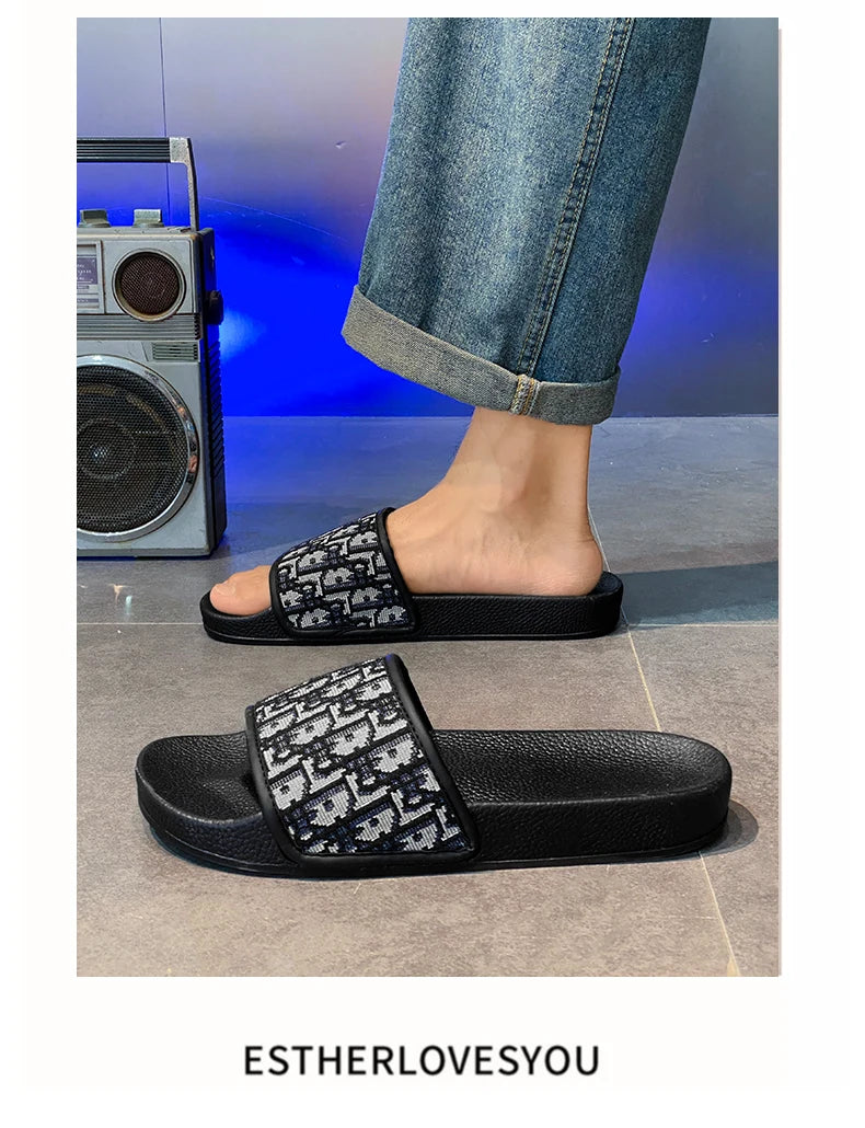 Men's Casual Home Slippers Lightweight