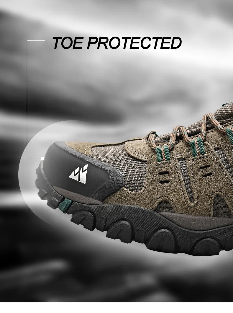 Men Trekking Walking Sneakers