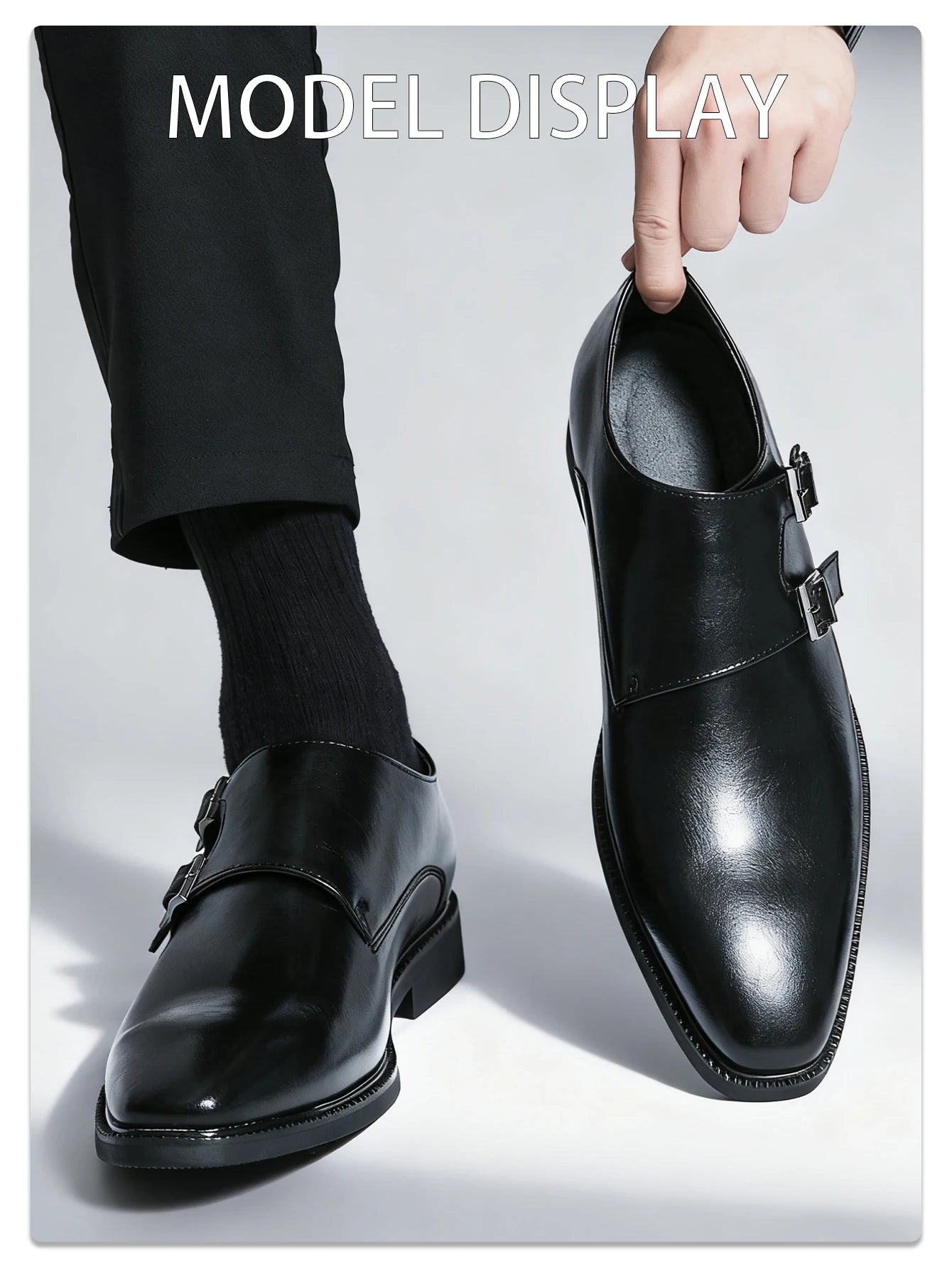 Men's Monk Leather Shoe