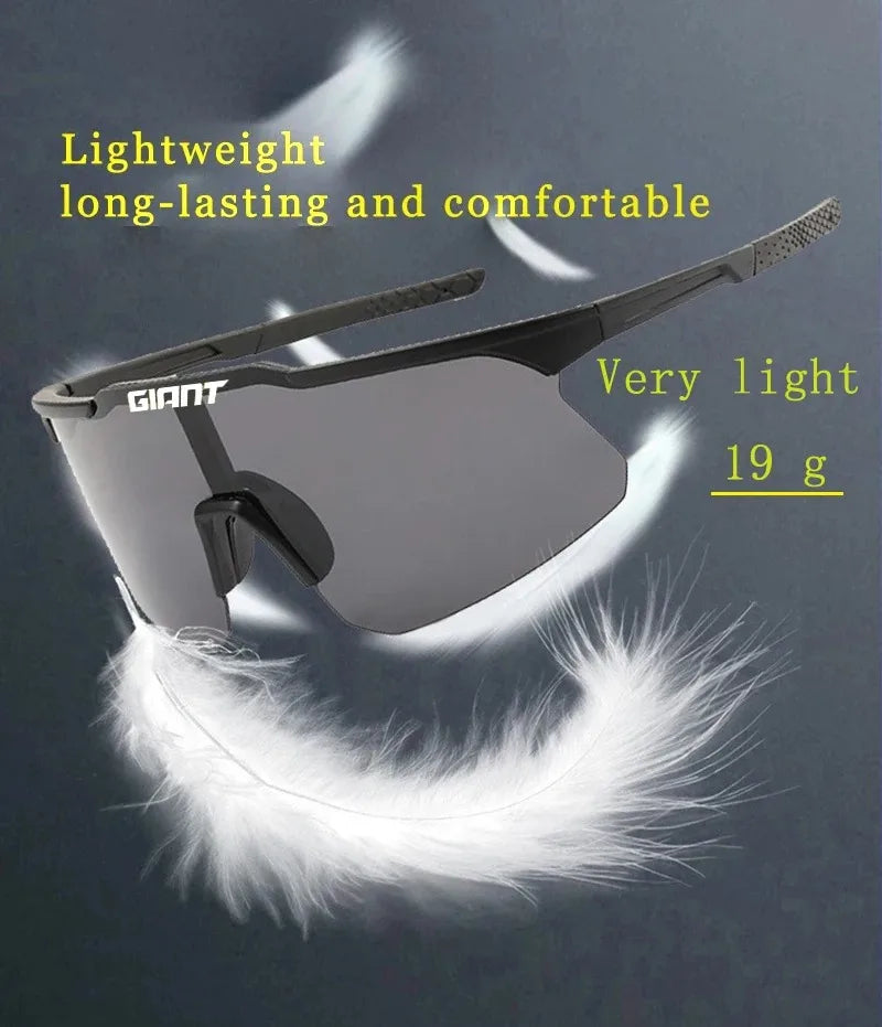 2025 giant new cycling Glasses UV400 Protection, Anti-Fog, Sports Sunglasses for Men Women with case