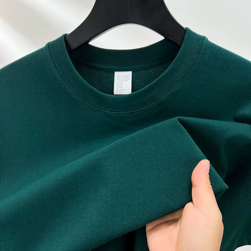 High quality cotton short sleeve men's T-shirt