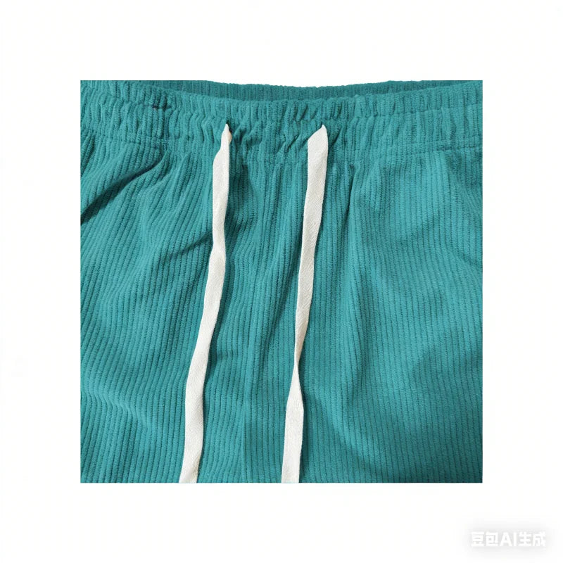 Men Jogger Shorts Casual Sports Shorts Loose Elastic Waist Drawstring Breathable Quick Dry Gym Fitness Running Athletic Shorts
