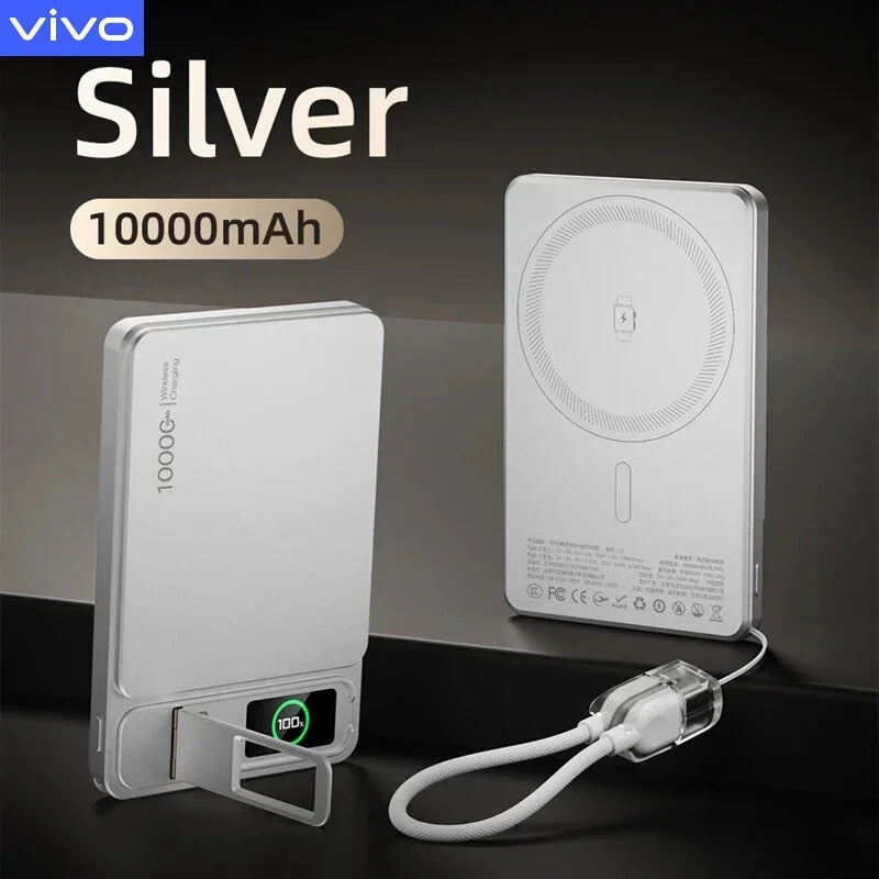 MagSafe,Magnetic Wireless 20W Fast Charging 500000mAh