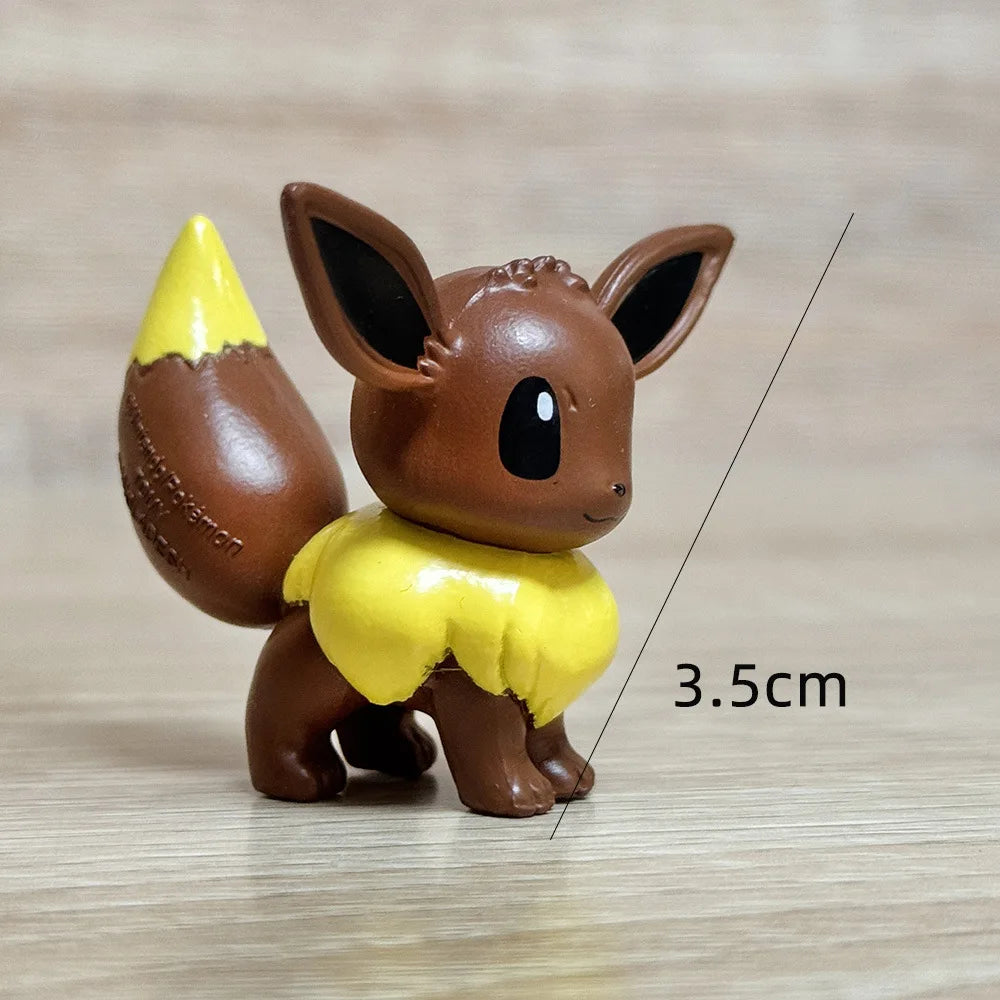 Pokemon Kyogre Groudon Solgaleo Eevee Anime Action Toy Figures Doll Model Colletion Toys For Children