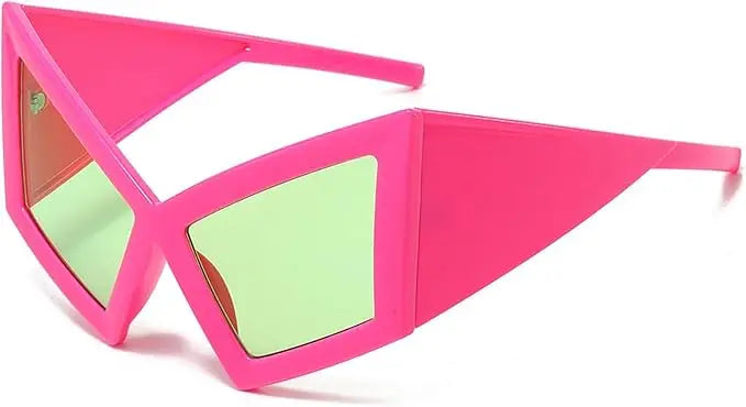 Fashion Oversized Cat Eye Sunglasses Novelty Party Sunglasses Funny Accessories for Adults Women    Hip Hop Dance Party Favors