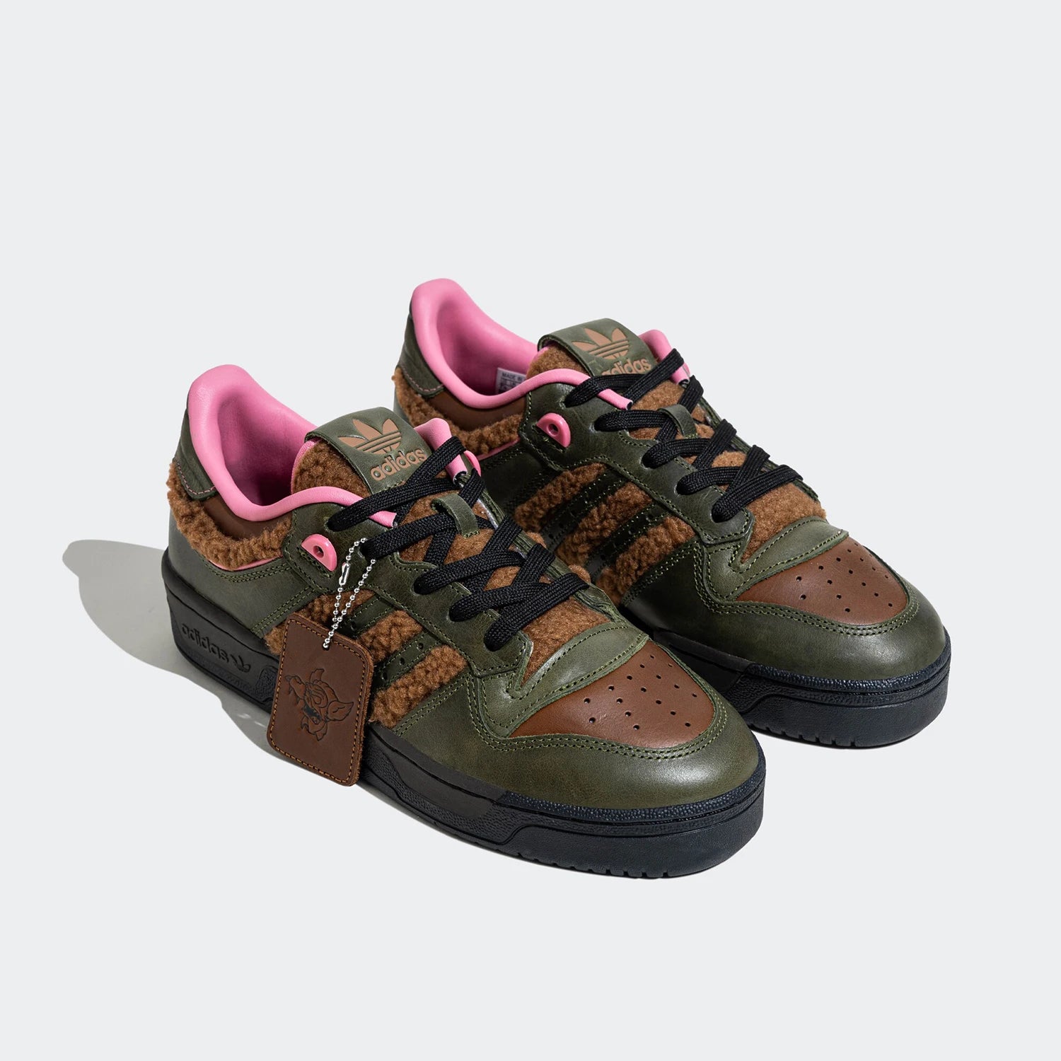 Adidas Originals Unisex Low-Top Retro Basketball Sneakers IF7190